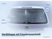 Heckklappe mit Fensterausschnitt VW Lupo (6X/6E)