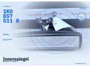 Innenspiegel VW Golf V (1K1) 1K0857511B