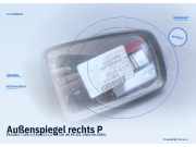 Außenspiegel rechts PEUGEOT 205 I (741A/C)
