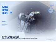 Drosselklappe MERCEDES-BENZ C-Klasse (W202) 6040980317