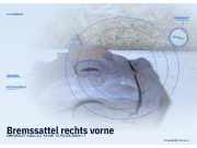 Bremssattel rechts vorne CHEVROLET Kalos