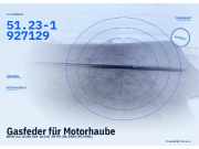 Gasfeder für Motorhaube BMW 5er (E28) 51231927129 51.23-1927129
