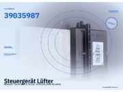 Steuergerät Lüfter RENAULT Clio II (B) 39035987