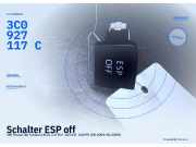 Schalter ESP off VW Passat Variant (3C5, B6) 3C0927117C