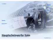 Hauptscheinwerfer links RENAULT Espace IV (K)