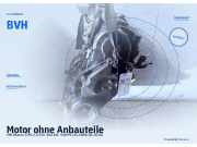 Motor ohne Anbauteile VW Sharan (7M) BVH