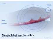 Blende Scheinwerfer rechts PEUGEOT 306