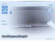 Heckklappendämpfer DACIA Sandero I (BS) 8200735264