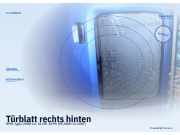 Türblatt rechts hinten OPEL Agila (H00)