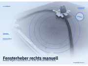 Fensterheber rechts manuellRENAULT Megane I Coach (DA)