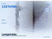 Lenkgetriebe OPEL Astra H GTC 13276985