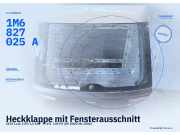 Heckklappe mit Fensterausschnitt SEAT Leon (1M) 1M6827025H 1M6827025A