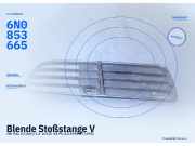 Blende Stoßstange VW Polo III (6N1) 6N0853665