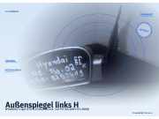 Außenspiegel links HYUNDAI Trajet (FO)