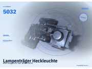 Lampenträger Heckleuchte OPEL Omega B 5032