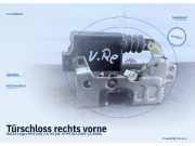Türschloss rechts vorne DACIA Logan MCV