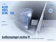 Außenspiegel rechts MERCEDES-BENZ C-Klasse (W204) A2048103616
