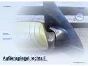 Außenspiegel rechts FORD Focus (DAW, DBW)