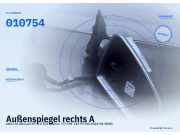Außenspiegel rechts AUDI A6 Allroad (4F) 010754