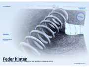 Feder hinten HYUNDAI i30 I Kombi (FD)
