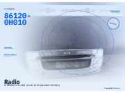 Radio CITROEN C1 CQ-MS0570LC 86120-0H010
