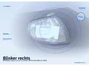 Blinker rechts HYUNDAI Lantra I (J-1)