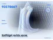 Kotflügel rechts vorne OPEL Astra H Caravan 93178667