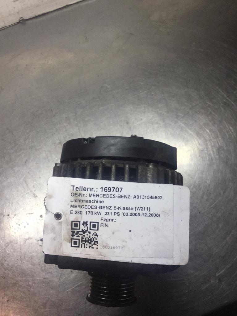(Lichtmaschine MERCEDES-BENZ E-Klasse (W211) A0131545602)