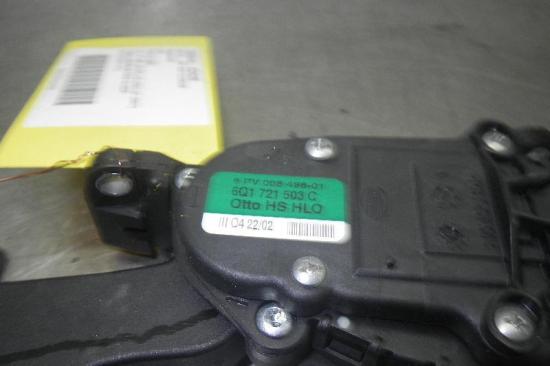 Gaspedal VW Polo IV (9N) 6Q1721503C Bild Gaspedal VW Polo IV (9N) 6Q1721503C