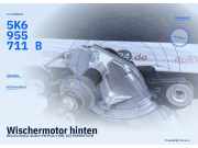 Wischermotor hinten VW Polo V (6R, 6C) 5K6955711B