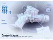 Drosselklappe RENAULT Megane III Schrägheck (BZ) 8200614985
