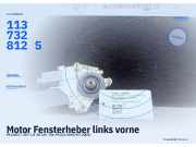 Motor Fensterheber links vorne PEUGEOT 407 1137328125