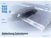 Abdeckung Zahnriemen PEUGEOT 407 9655399580