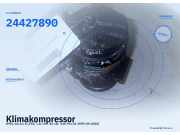 Klimakompressor OPEL Vectra B (J96) 24427890