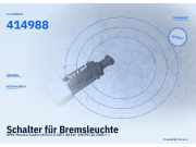 Schalter für Bremsleuchte OPEL Movano Kasten (X70) 414988