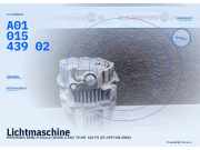 Lichtmaschine MERCEDES-BENZ A-Klasse (W168) A0101543902