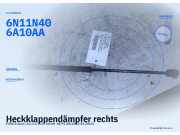 Heckklappendämpfer rechts FORD Fusion (JU) 6N11N406A10AA