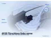 Türschloss links vorne OPEL Astra G CC (T98)