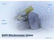 Wischermotor hinten FIAT Croma (154)
