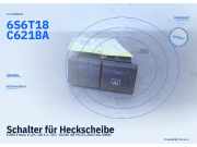 Schalter für Heckscheibe FORD Fiesta V (JH, JD) 6S6T 18C621 BA