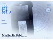 Schalter für Licht VW Lupo (6X/6E) 1C0941531A