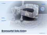 Bremssattel links hinten RENAULT Grand Scenic II (JM)