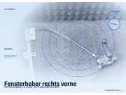 Fensterheber rechts vorne VW Polo II (86C)
