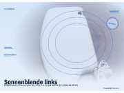 Sonnenblende links FORD Focus II Turnier (DA, DS, FFS)