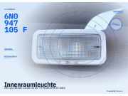 Innenraumleuchte VW Lupo (6X/6E) 6N0947105F
