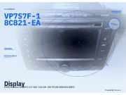 Display FORD Mondeo III (B5Y) VP7S7F-18C821-EA