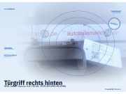 Türgriff rechts hinten OPEL Astra F Caravan GM 712