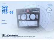 Mittelkonsole MERCEDES-BENZ C-Klasse (W202) A2026832608