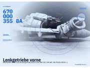 Lenkgetriebe vorne MERCEDES-BENZ CLA Shooting Brake (X117) 6700003558A