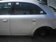 Tür links hinten AUDI A4 (8E, B7) LICHTSILBER MET.